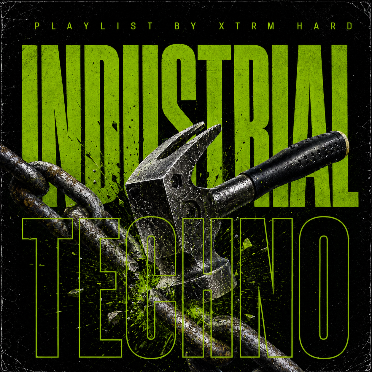 Playlist Spotify Industrial Techno - XTRM HARD